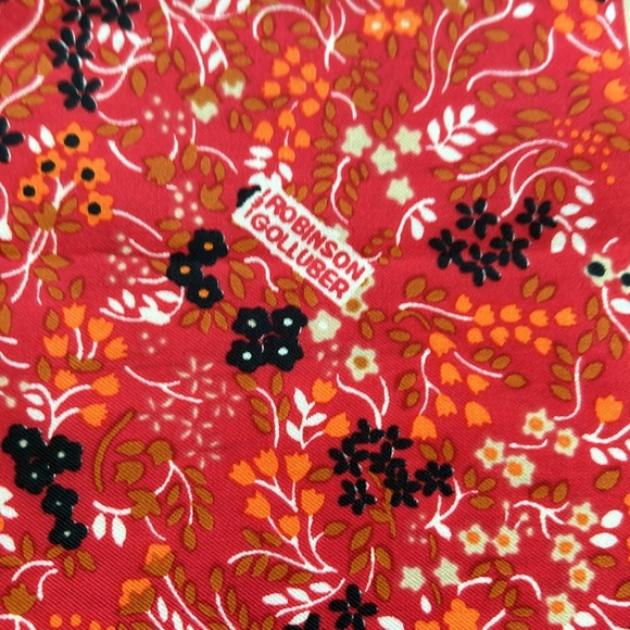 Robinson Golluber 21” Square Scarf, Made in Japan - Picture 3 of 7